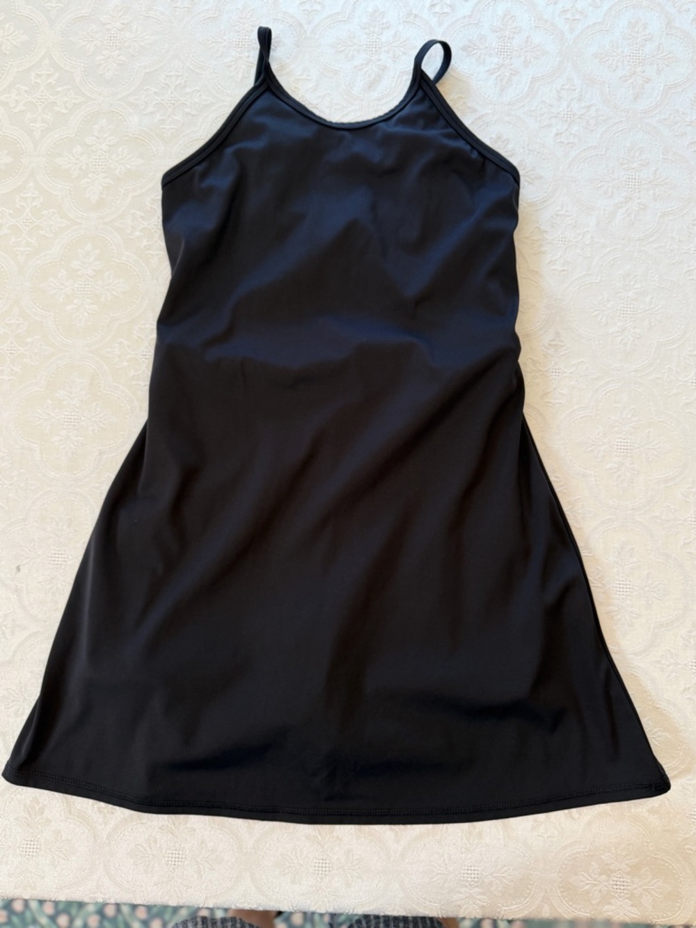 Aeropostale Black Athletic Dress Built In Shorts Skort Tennis Dress Strappy - Picture 9 of 11